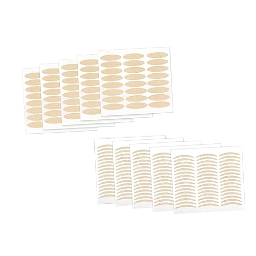 VICASKY 40 Blatt Unsichtbare Doppellid Aufkleber Selbstklebende Augenlidstreifen für Große und Hautfreundlich für Anfänger und Profis Zuhause und Salon von VICASKY