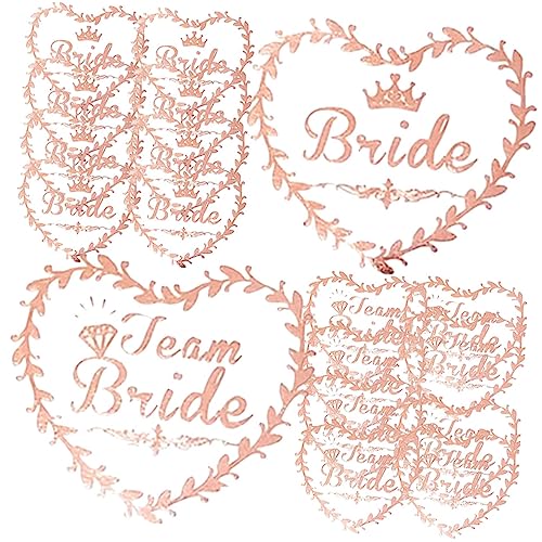 VICASKY 40 Stück Hochzeitsaufkleber hochzeitsgeschenk gastgeschenke hochzeit Hochzeitsduschendekor Gefälligkeiten für Hochzeitsfeiern Brautdusche Gunst Papier von VICASKY