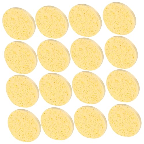 VICASKY 40stücke Natürliche Kompressen Kosmetische Runde Gesichts Waschschwamm Gesichtspflege Make-up Entferner Werkzeuge von VICASKY