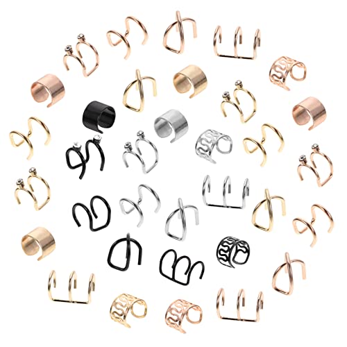 VICASKY 48stücke Zopfperlen Mehrzweck-haarschmuck Nicht Durchdringende Ohrclips Für Frauen von VICASKY