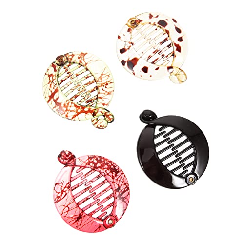 VICASKY 4Stücke Bananenhaarclips für Damen Teiliges Komfortable und Strapazierfähige Haarschmuck Accessoires für Verschiedene von VICASKY