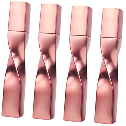 VICASKY 4 Stücke Leere Mascara Tube mit Wimpernbürste Nachfüllbare Mascara Flasche für Selbstgemacht Kosmetik Transparent Handlich für Reisen von VICASKY