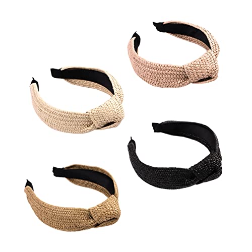 VICASKY 4stücke Geknotete Stirnbänder Für Frauen Knotenstirnband Gewebtes Haarband Dekoratives Stirnband Kostüm Haarband VICASKY 4stücke Geknotete Stirnbänder Für Frauen Knotenstirnband Gewebtes Haarband Dekoratives Stirnband Kostüm Haarband von VICASKY