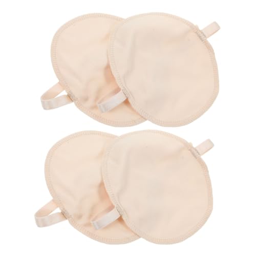VICASKY 4Stücke Wiederverwendbare Achselpads Atmungsaktive Schweißabsorber für Damen und Herren Saugfähige Schweißpads gegen Schweißflecken Hautfreundlich und Waschbar von VICASKY