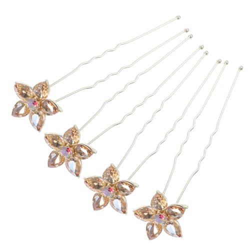 VICASKY 4stücke Haargabeln Mit Strass Für Hochzeiten Brautschmuck Haarnadeln Aus Strass-haarstäbe Für Frauen Und Mädchen VICASKY 4stücke Haargabeln Mit Strass Für Hochzeiten Brautschmuck Haarnadeln Aus Strass-haarstäbe Für Frauen Und Mädchen von VICASKY