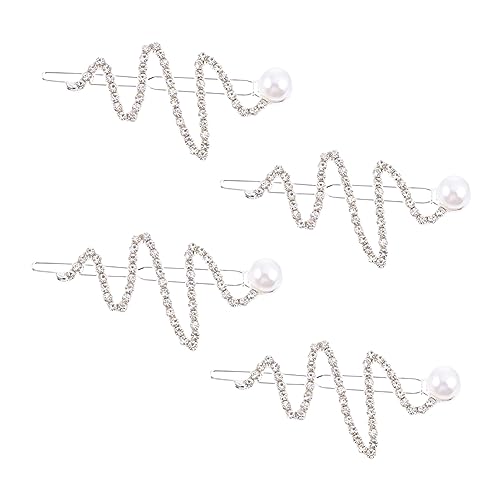 VICASKY 4stücke Kreative Mit Wellenform Für Frauen Für Hochzeiten Partys Und Feiertage Als Haarschmuck von VICASKY