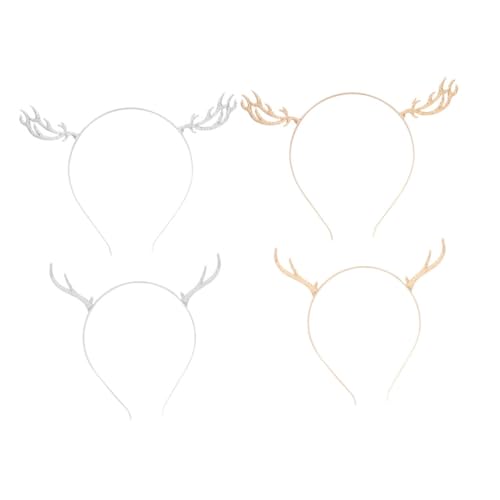 VICASKY 4stücke Metall Alloy Weihnachts-haarreifen Mit Rentiergeweih-design Stilvolle Haaraccessoires Für Festliche Partys Und Cosplay Perfekter Haarschmuck Für Weihnachten Und VICASKY 4stücke Metall Alloy Weihnachts-haarreifen Mit Rentiergeweih-design Stilvolle Haaraccessoires Für Festliche Partys Und Cosplay Perfekter Haarschmuck Für Weihnachten Und von VICASKY
