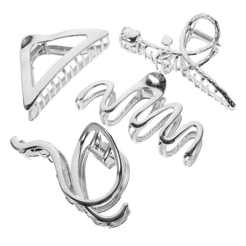 VICASKY 4stücke Metall Haarspangen Große Haarklammern Frauen Haarschmuck Für Langes Haar Frisuren Styling Werkzeuge von VICASKY