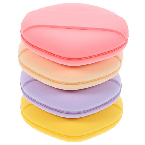VICASKY 4stücke Runde Makeup-schwämme Für Gesicht Wiederverwendbare Puderquasten Für Foundation Concealer Und Blush Zur Haut Vielseitig Einsetzbar von VICASKY