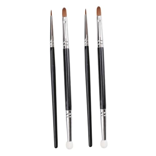 VICASKY 4stücke Teiliger Tragbarer Pinsel Für Lippenkonturen Kreativen Eyeliner Und Nasenschatten-make-up Reise-make-up-tool VICASKY 4stücke Teiliger Tragbarer Pinsel Für Lippenkonturen Kreativen Eyeliner Und Nasenschatten-make-up Reise-make-up-tool von VICASKY