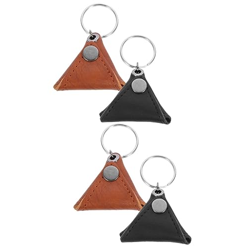 VICASKY 4stücke Teiliges Gitarren-Pick-Organizer Praktischer Pu Plektrum Mit Schlüsselring Für Gitarristen Und Musiker von VICASKY