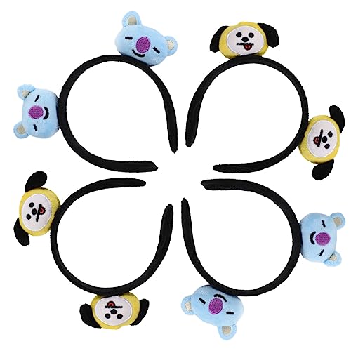 VICASKY 4stücke -tier-haarreifen Tierkopfschmuck Schöne Stirnbänder Party-haar-accessoires Party-kopf-design Leicht Und Haltbar Verformung Und Stilvoll Für Frauen von VICASKY