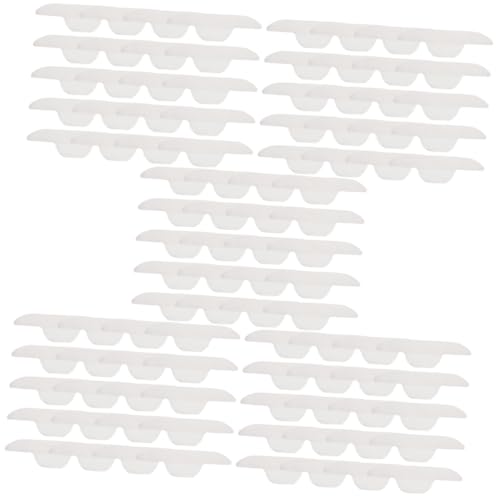 VICASKY 5 Sätze Schweißabsorbierende Aufkleber Männer Liner Kragen Aufkleber Zur Schweißabsorption Nacken Unter Schweißabsorbierendes Pflaster Bleibt Hemd Staubfreies Papier 20 Stück * 5 von VICASKY