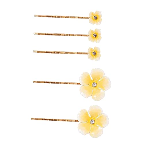 VICASKY 5stücke Blumen Haarspangen Haar Clips Blumen Haarschmuck Haarblumen Für Damen Mädchen Hochzeit Party Accessoires Haarzubehör von VICASKY