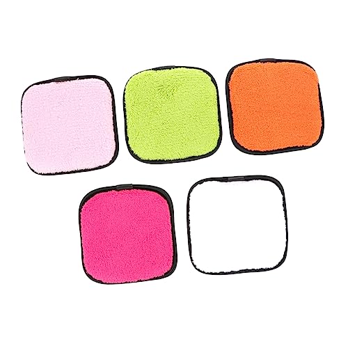 VICASKY 5stücke Make-up Entferner Schwämme Quadratische Kosmetik Waschschwämme Porenreinigungspads Geruch Für Tägliche Anwendung von VICASKY