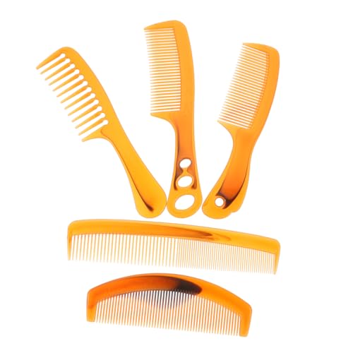 VICASKY 5 Stück Massagekamm Männer feiner Kamm Haarkämme zum Stylen Haarkamm Shampoo-Kamm Friseurkämme Frisierkamm Friseurkamm Kämme Masse Stylingkämme für Friseure Salonkamm Plastik von VICASKY