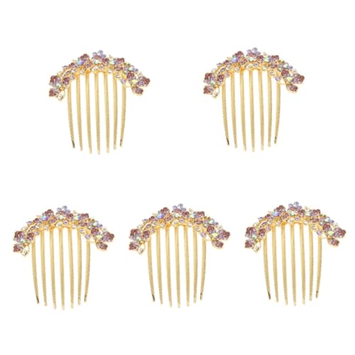 VICASKY 5 Stück Rhinestone Haarkamm Wasserstrahl Haarschmuck für Frauen Braut und Brautjungfern Hochzeit Party Haarschmuck Modischer Seitenkamm für Besondere Anlässe VICASKY 5 Stück Rhinestone Haarkamm Wasserstrahl Haarschmuck für Frauen Braut und Brautjungfern Hochzeit Party Haarschmuck Modischer Seitenkamm für Besondere Anlässe von VICASKY
