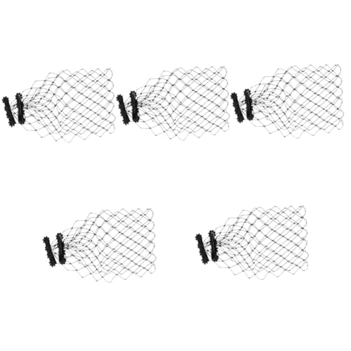 VICASKY 5 Stück Wasserdichter Mesh Fascinator Haarreif mit Elegantem Schleier für Braut und Hochzeitsgäste Vielseitiger Haarschmuck für Tea Party Kommunion und Festliche Anlässe von VICASKY