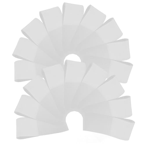 VICASKY 50 Stück Haarfärbe Papier Wiederverwendbar Haarfärbestreifen aus PP Abs Material für Präzises Abteilen und Strähnchen Färben Geeignet für Balayage und Haartönung von VICASKY