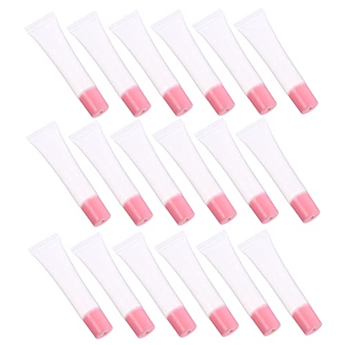 VICASKY 50 Stück Nachfüllbare Lip Balm Röhren Leere Lippenbalsam Behälter für Diy Kosmetik Transparente für Lippenpflege und Reisen von VICASKY