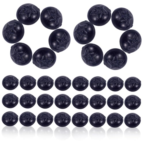 VICASKY 50 Stück Simulierte Blaubeer-Accessoires vorgeben lebensechte Heidelbeeren Simulation Heidelbeeren Nachahmung Obst wohnungsdeko wohnraumdeko simulierte Heidelbeeren Harz Blaubeeren von VICASKY