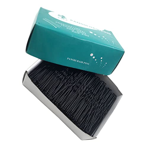 VICASKY 500G U Förmige Haarspangen für Damen Haarklammern Schwarz Stylische und Umweltfreundliche Haarnadeln für Frisuren für Besondere Anlässe von VICASKY
