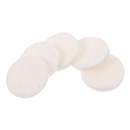 VICASKY 50stücke Gesichtsschwämme Für Damen Make-up-entferner- Reinigungspads Für Gesicht Gesichtsreinigungszubehör Mit Vielen Löchern Sanfte Anwendung Mit Warmem Wasser von VICASKY