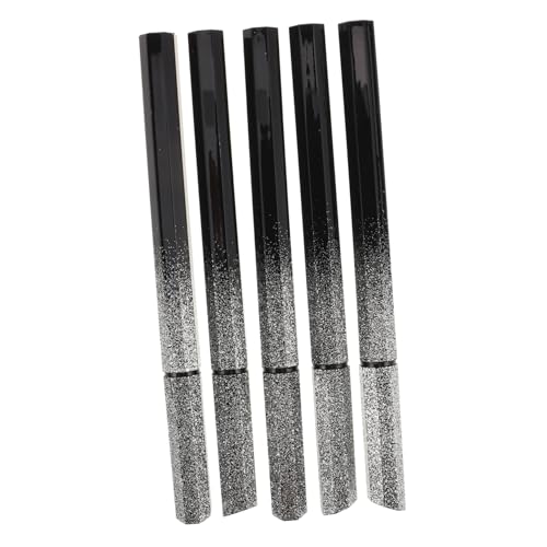 VICASKY 5 Stück Eyeliner Stift Flüssiger Eyeliner mit Stern Stempel für für Natürliches Dramatisches Augen Make Up Make Up Zubehör von VICASKY