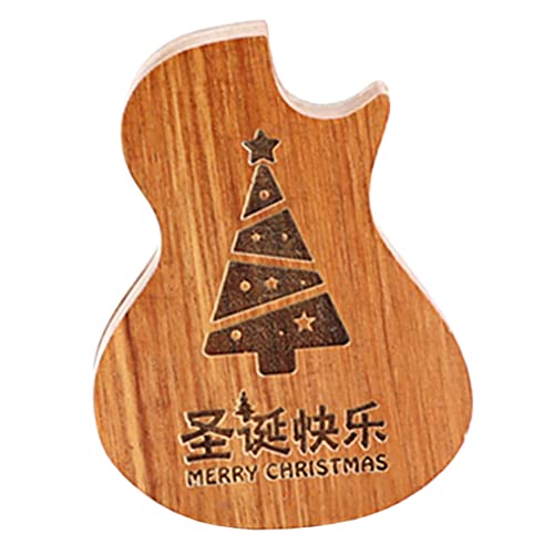 VICASKY 5st Pick-Box Containerkoffer Auswählen Behälter Für Gitarrenteile Speicherhalter Behälter Für Gitarrenplektren Pick-Halter Ukulele Pick Storage Organizer Gitarrenpicks Holz von VICASKY