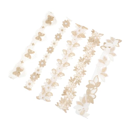 VICASKY 5stücke Geburtstag Tiara Stirnband Für Mädchen Crown Party Hut Aus Hochwertigem Material Mit Blumenmuster Design Passend Für Junge Mädchen Kleinkinder Und Unter Drei Jahren von VICASKY