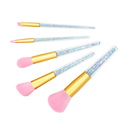 VICASKY 5stücke Schminkpinsel Kosmetikpinsel Für Make-up Puder Augenbrauenpinsel Make-up-zubehör Für Damen Professionelles Pinselset Hochwertige Pinsel Für Täglichen Gebrauch von VICASKY