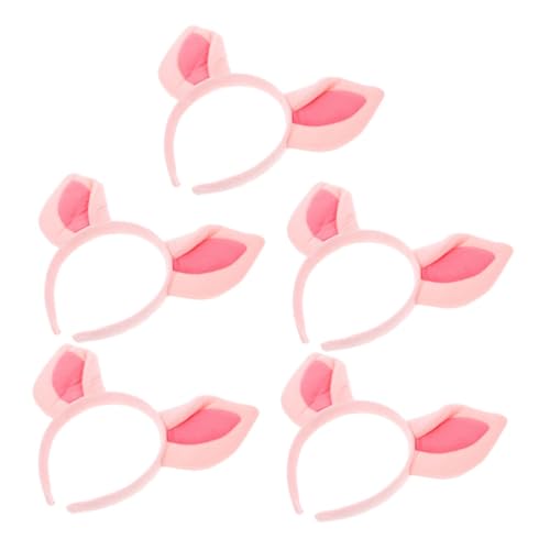 VICASKY 5stücke Teiliges Cartoon Plüsch Ohrenschützer Haarreif Für Kostüme Und Partys Süße Tierohren Für Halloween Cosplay Und Fotoshootings von VICASKY