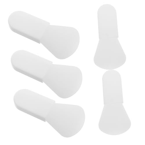 VICASKY 5stücke Teiliges Silikon Gesichtsmaske Spatel Weiche Makeup-applikatorbürste Für Augencremes Und Hautpflege Kurzgriff Für Empfindliche Haut von VICASKY