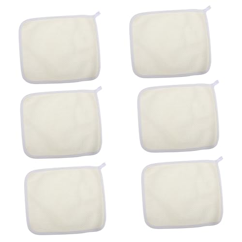 VICASKY 6 Stück Exfolierende Duschhandtücher aus Peeling Badetücher für Körper und Gesichtspflege Strapazierfähig und Schnell Trocknend für Tägliche Anwendung und Sanfte Hautreinigung von VICASKY