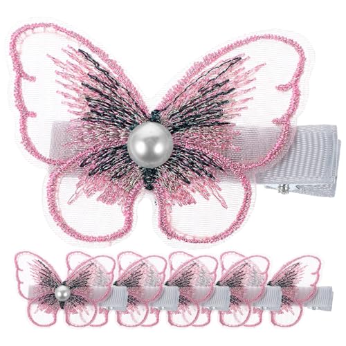 VICASKY 6 Stück Schmetterling Haarklammern für Damen Haaraccessoires für Haarschmuck Süße Haarspangen im Retro Stil Hochzeit Party VICASKY 6 Stück Schmetterling Haarklammern für Damen Haaraccessoires für Haarschmuck Süße Haarspangen im Retro Stil Hochzeit Party von VICASKY