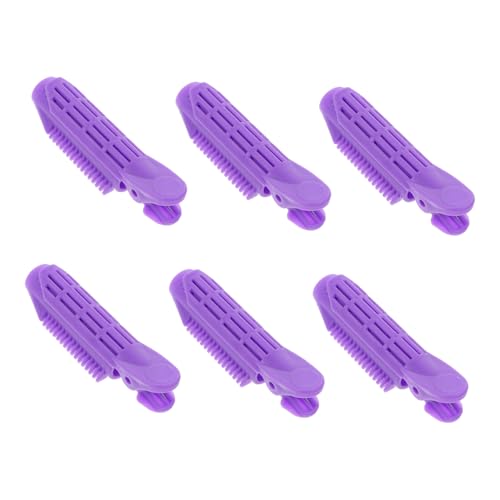 VICASKY 6 Stück Teiliges Haarstyling Lockenwickler Clips für Voluminöse Wellige Frisuren Haarschonend Einfach zu Verwenden Geeignet für Damen und Mädchen für Haaransatz und Styling von VICASKY