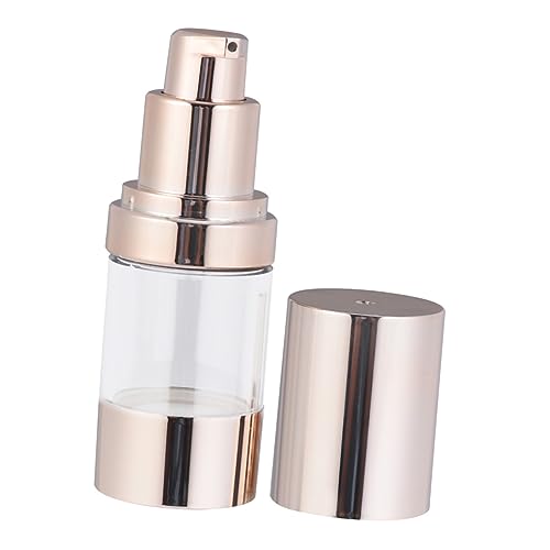 VICASKY 6 Stück Teiliges Kunststoff Lotion Pumpspender Leichte Auslaufsichere Kosmetik Flaschen zur Nachfüllung und Reise Geeignet für Shampoo Gesichtsreiniger Lotion Handcreme von VICASKY
