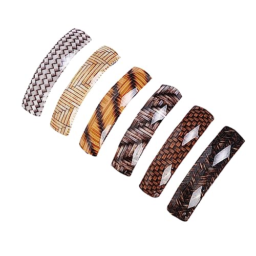 VICASKY 6 Stück Haarnadel Design Haarspangen Spitze Schnappclips für Kinder und Mädchen Rutschfest Langlebig Vielfältig Einsetzbar von VICASKY