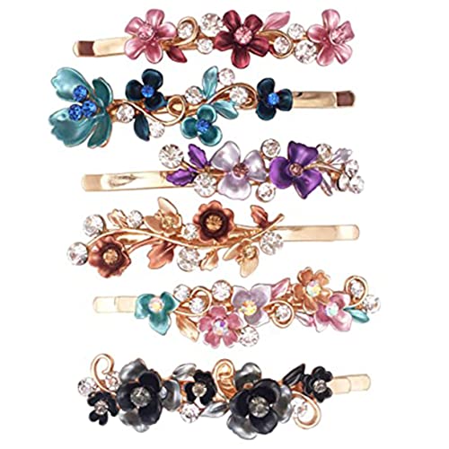 VICASKY 6 Stück Teiliges Retro Haarklammern aus Metall für Damen Haarspangen für Hochzeiten und Besondere Anlässe Langlebig von VICASKY