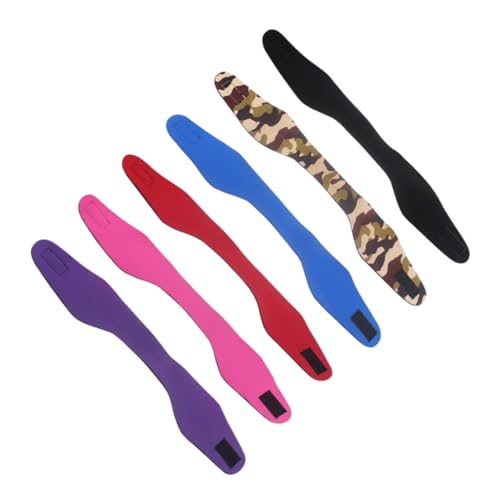 VICASKY 6 Stück Wasserdichtes Sport Stirnband mit Ohrenschutz Neopren Elastisch Teiliges für Damen Yoga Schwimmen Duschen Fitness und Outdoor Aktivitäten von VICASKY