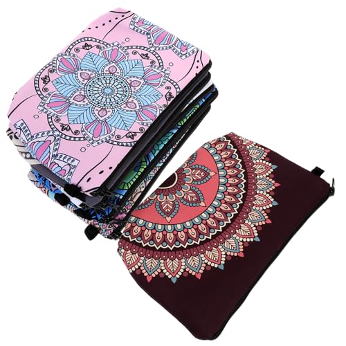 VICASKY 6stücke Tragbare Kosmetiktasche Für Damen Reise-Make-up-Tasche Aus Hochwertigem Material Make-up-Organizer-Tasche Mit Reißverschluss Für Kulturbeutel Und Hautpflege Lagerung von VICASKY