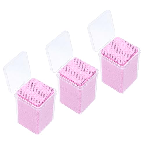 VICASKY 600Stücke Wimpern Reinigungstücher Fusselfreie Baumwollpads für Lash Verlängerung Professionelle Gesichtsreinigungstücher für Salon und DIY Reach Zertifiziert von VICASKY