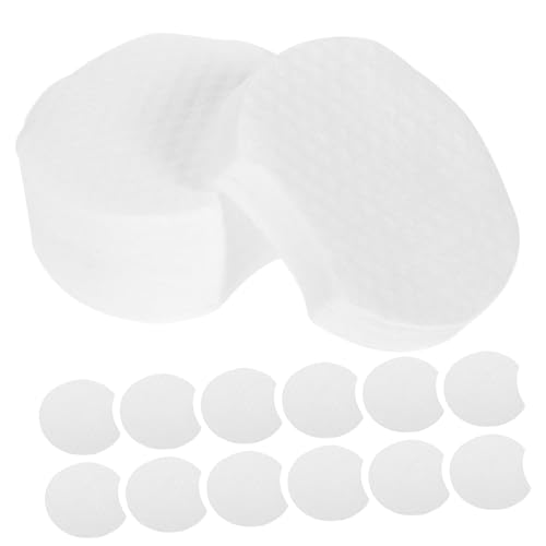 VICASKY 600stücke Vliesstoff Gesichtspads Make-up-entferner Pads Kleine Kompakte Kosmetikpads Für Frauen Mädchen Reise Gesichtsreinigungspads Nass Und Trockentuch Pads Gesichtspads Vliesst von VICASKY