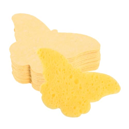 VICASKY 60stücke Komprimierte Gesichtsreinigungsschwämme Make-up Entferner Sanfte Gesichtsschwämme Für Effektive Hautreinigung Und Porenreinigung von VICASKY