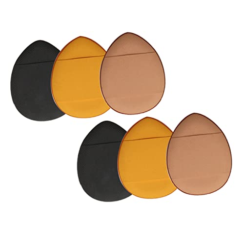 VICASKY 6Stücke Mini Puder Für Finger Kissen Für Makelloses Makeup Kosmetische Für Präzise Anwendung Und Puderverteilung von VICASKY