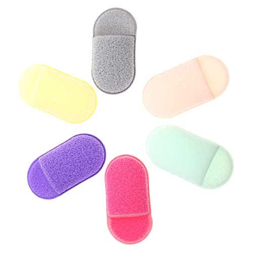 VICASKY 6stücke Gesichtsreinigungsschwämme Makeup Entferner Pads Für Hauttypen Komfortable Handhabung Sanfte Reinigung Hautfreundliches Schwamm-material von VICASKY