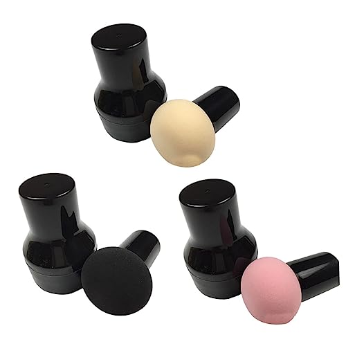 VICASKY 6sätze Make-up-puff Aus Hochwertigem Pu-material Geeignet Für Foundation Und Puder Leicht Zu Reinigen Pflegen Sanft Für Empfindliche Haut von VICASKY