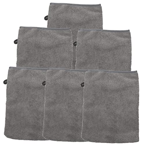 VICASKY 6stücke Mikrofaser Gesicht Waschen Mitts Wiederverwendbare Reinigungshandschuhe Make-up Entferner Gesichtshandschuhe Für Hautpflege von VICASKY