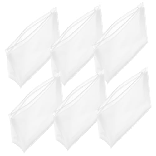VICASKY 6stücke Transparente Reisetasche Praktischer Reise-Organizer Kompakte Make-up-Tasche Tragbare Kosmetiktasche Wiederverwendbarer Outdoor-zubehör wasserdichte Reisetasche Für von VICASKY