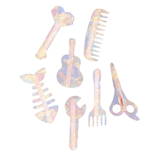 VICASKY 7stücke Haarspangen Für Damen Und Mädchen Haarnadel Für Kleinkinder Haarspangen Für Geburtstagsfeiern Und Hochzeiten Kinderhaarspangen Für Partys Und Feiertage von VICASKY